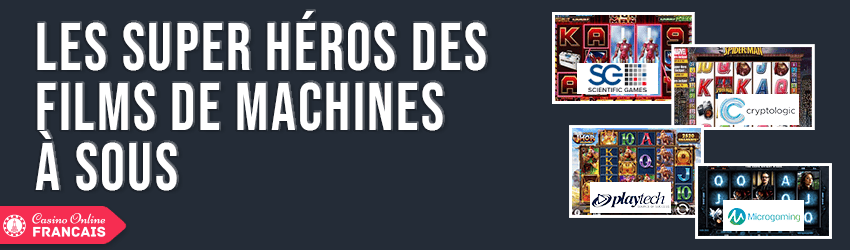 Les Super Héros Des Films Font Tourner Les Machines À Sous