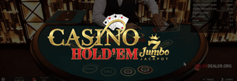 Casino Hold'em Jumbo 7 Jackpot