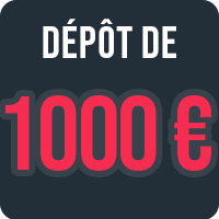 Dépôt De 1000 €