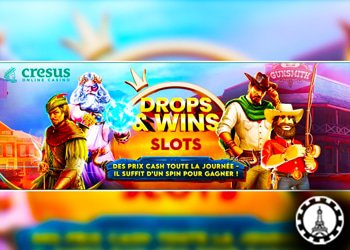 2 000 000€ pour la troisième phase Drops & Wins sur Cresus Casino