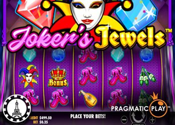 25 free spins sur Joker's Jewels de Pragmatic Play