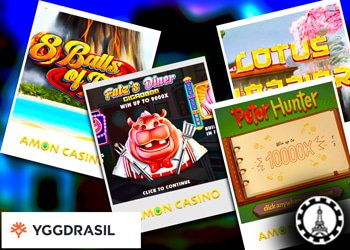 5 jeux de yggdrasil Gaming bientôt disponibles sur amon casino