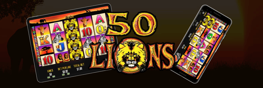 version mobile 50 Lions