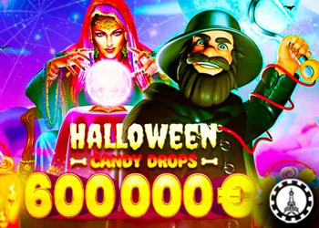 600000 euros à partager pour la promo halloween candy drops sur cresus casino