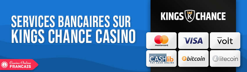 services bancaires kings chance casino
