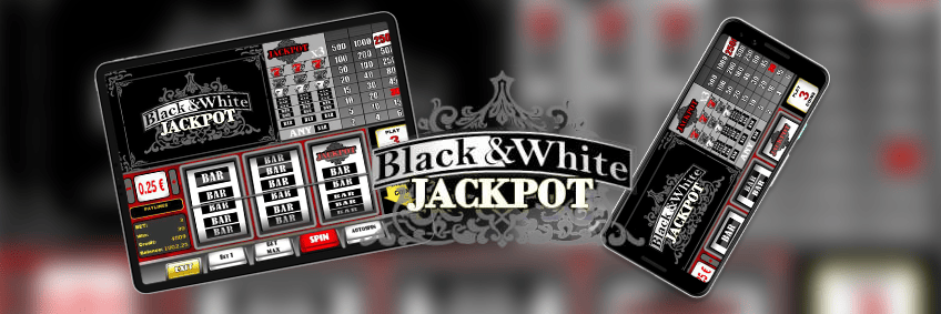 black & white jackpot