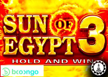booongo dévoile le jeu sun of egypt 3