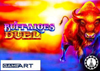 buffaloes duel jeu à thème faune nord americaine