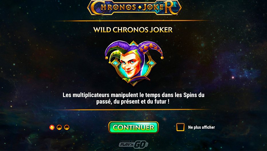 machine à sous Chronos Joker