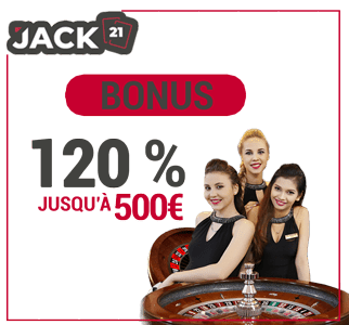 bonus Jack21 casino