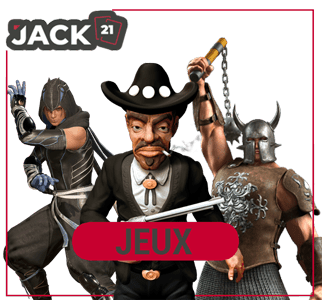 jeux et logiciel Jack21 casino