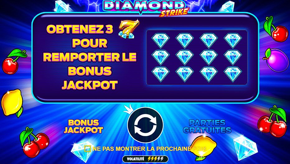 Machine à sous Diamond Strike