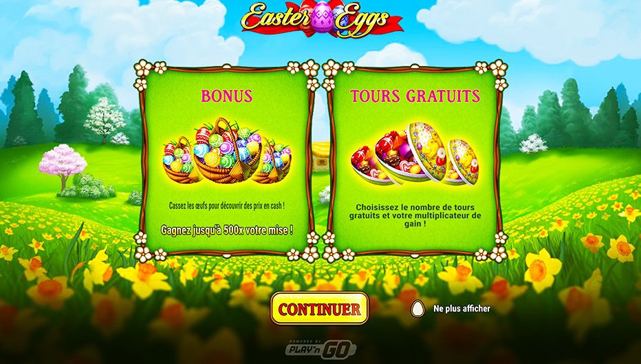 machine à sous Easter Eggs