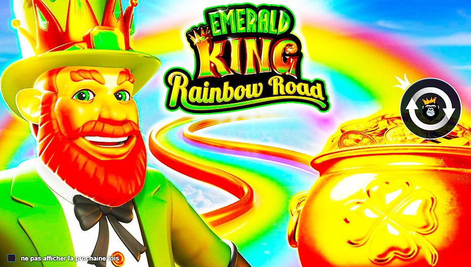 Machine à sous Emerald King Rainbow Road