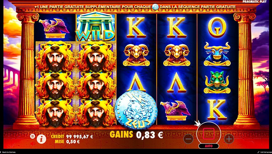 Lignes de paiement Hercules: Son of Zeus