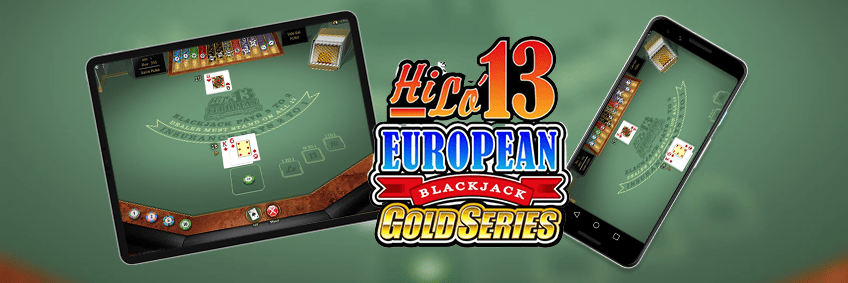 hilo 13 european blackjack gold