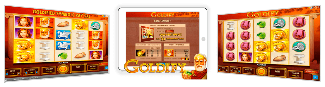 version mobile de goldify