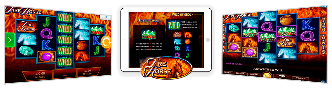 version mobile de Fire Horse
