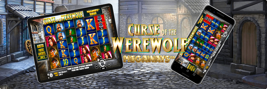 version mobile de Curse Of The Werewolf Megaways