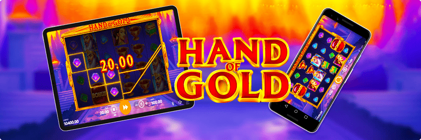 version mobile de hand of gold