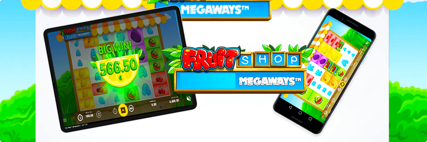 version mobile Fruit Shop MegaWays