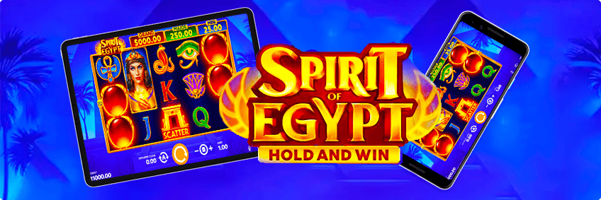 version mobile de Spirit of Egypt: Hold and Win