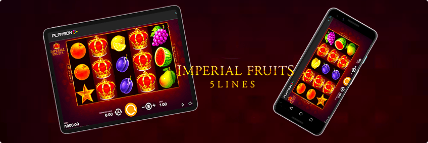 version mobile Imperial Fruit: 5 Lines