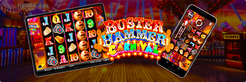 version mobile de Buster Hammer Carnival