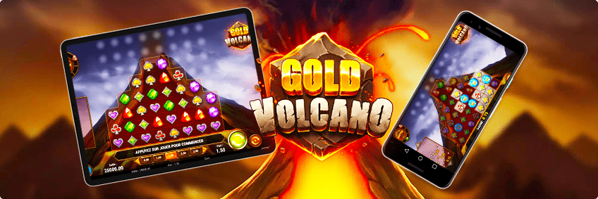 version mobile Gold Volcano