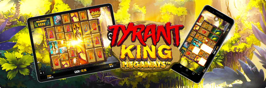 version mobile Tyrant King Megaways