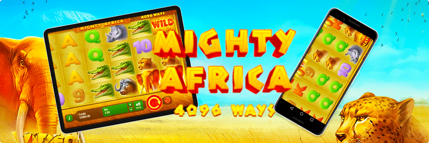 version mobile Mighty Africa: 4096 Ways