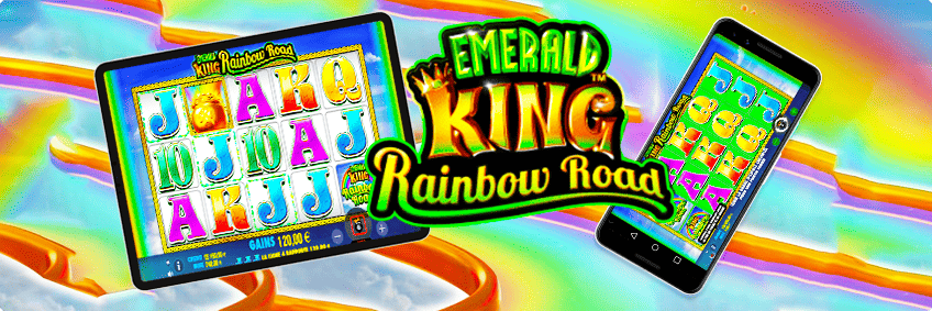 version mobile emerald king rainbow road
