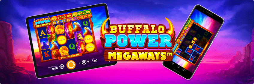 version mobile de buffalo powers megaways
