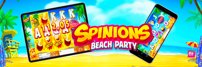 version mobile Spinions Beach Party