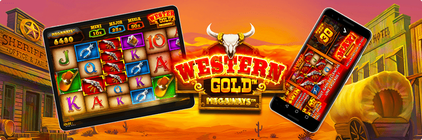 version mobile Western Gold Megaways