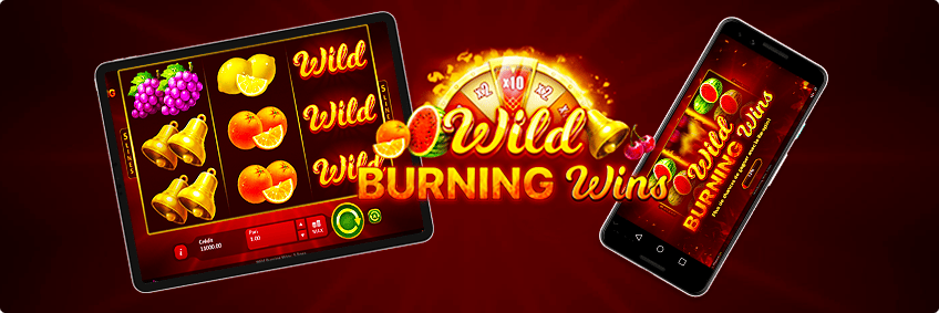 version mobile Wild Burning Wins 5 Lines