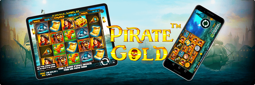 version mobile de pirate gold