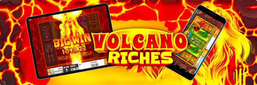 version mobile Volcano Riches