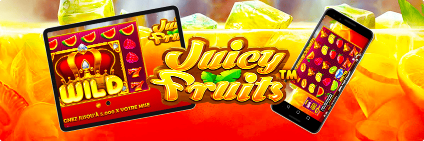 version mobile de juicy fruits