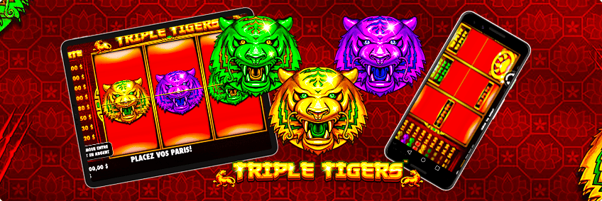 version mobile Triple Tigers