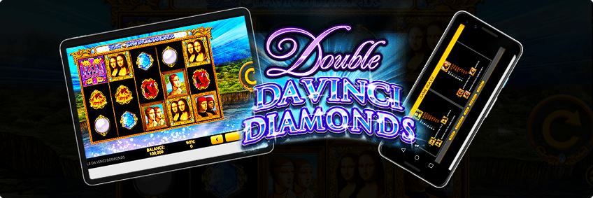 version mobile Double Da Vinci Diamonds