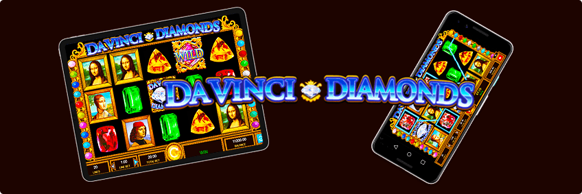 version mobile Da Vinci Diamonds