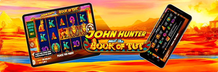 version mobile John Hunter and the Book of Tut