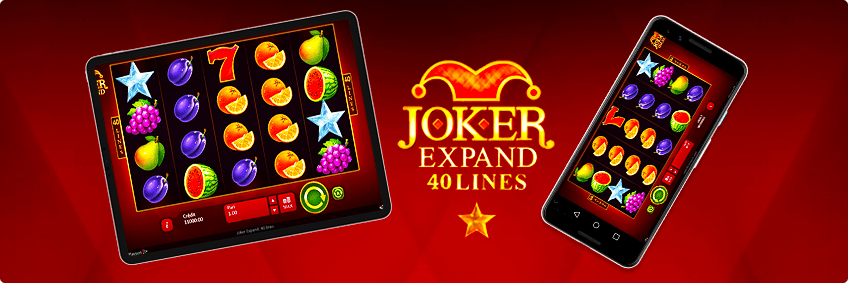version mobile Joker Expand : 40 Lines