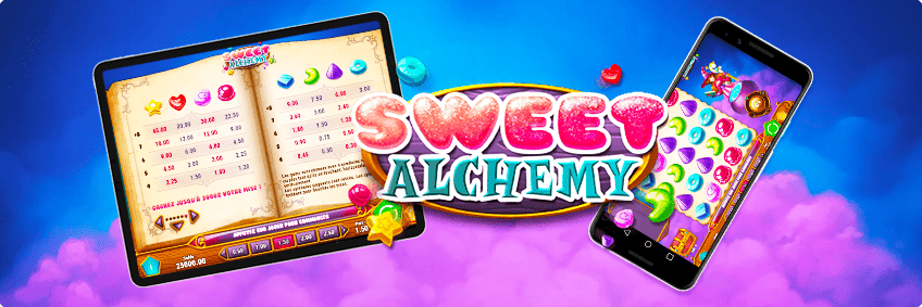 version mobile de Sweet Alchemy