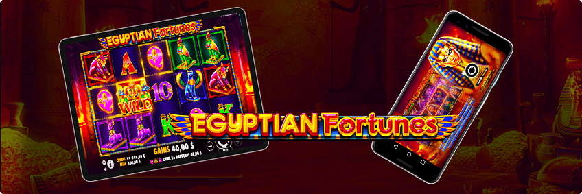 version mobile Egyptian Fortunes