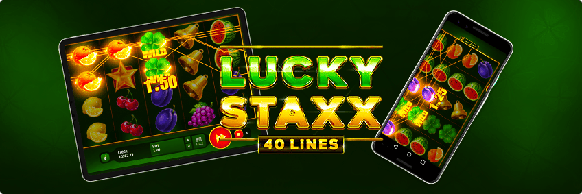 version mobile Lucky Staxx: 40 Lines