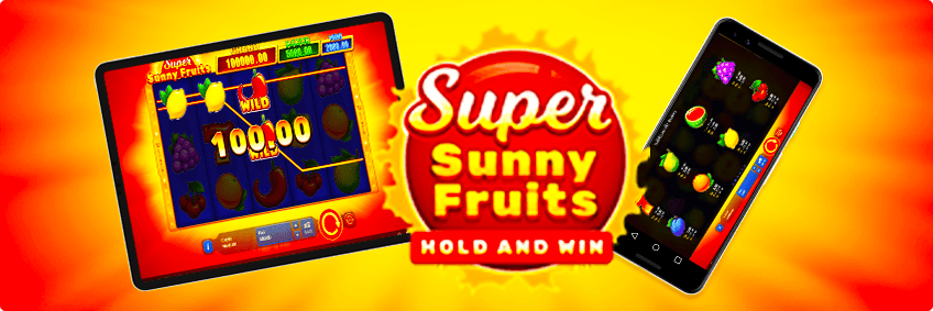 version mobile Super Sunny Fruits: Hold and Win