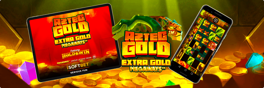 version mobile Aztec Gold Extra Gold Megaways