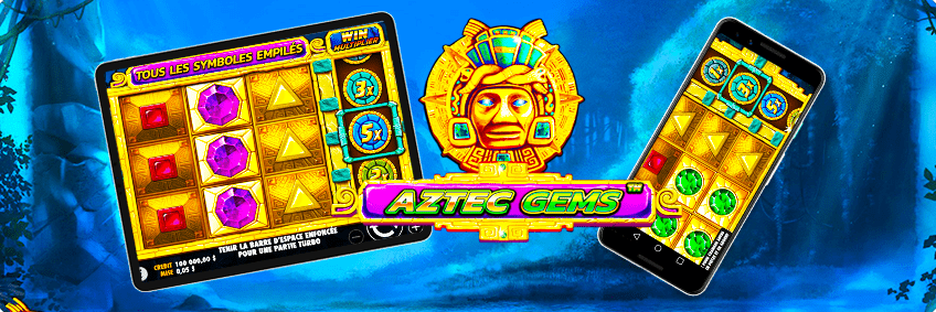 version mobile Aztec Gems